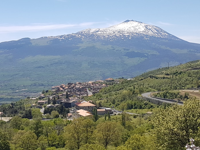 De Etna, het symbool van Sicilië